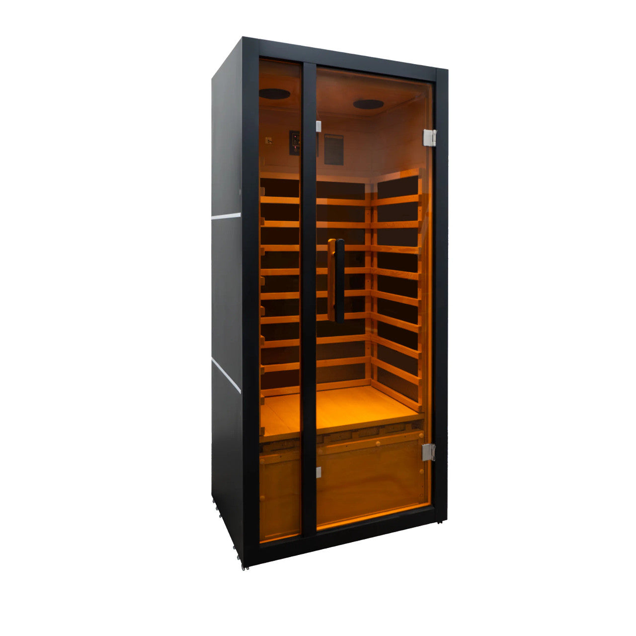 ALEKO Oasis 1-Person Indoor Far Infrared Sauna (Model SIR1OASBLK-AP)