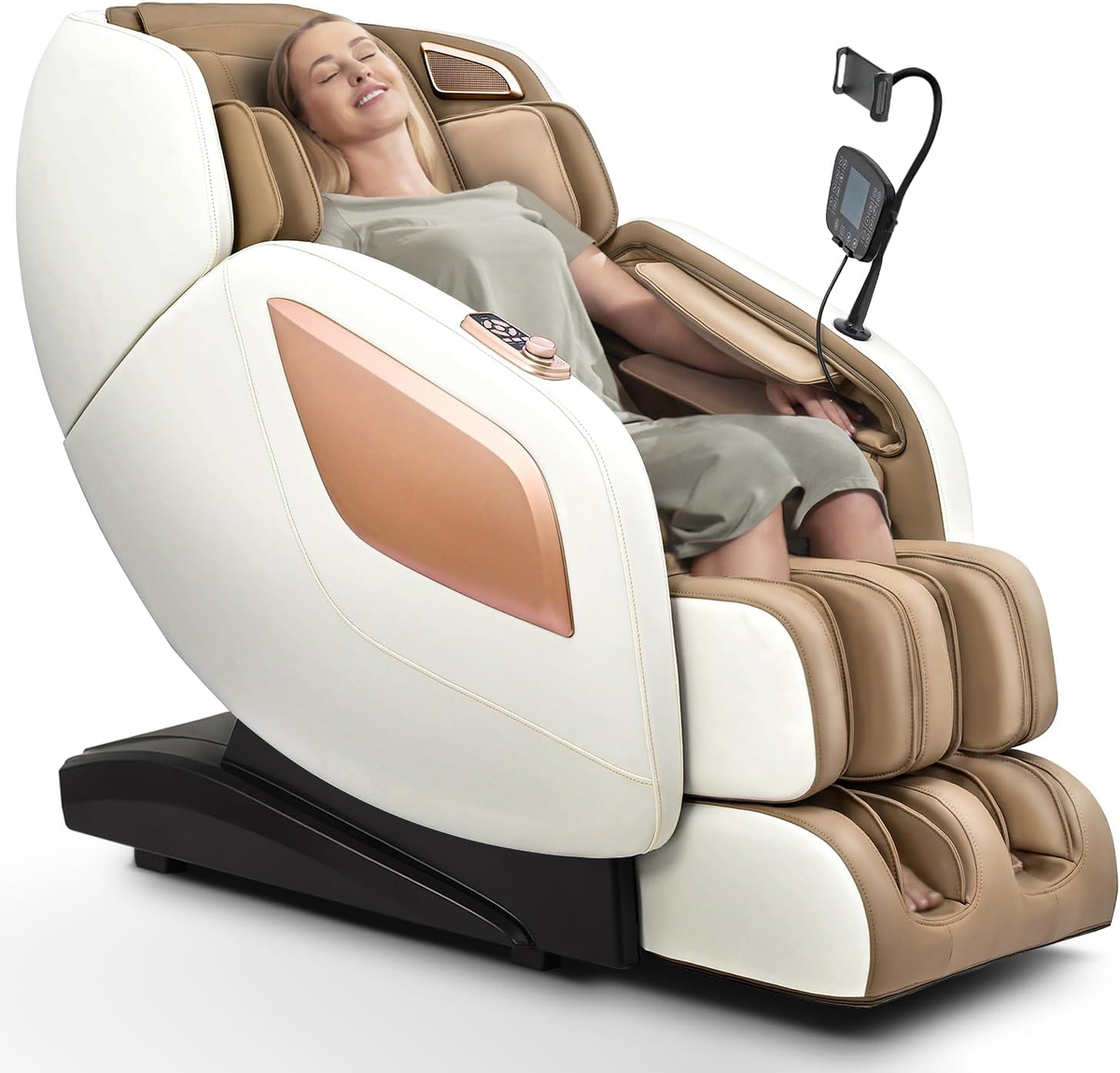 Full Body Zero Gravity Shiatsu Massage Chair with Heat & USB Charging