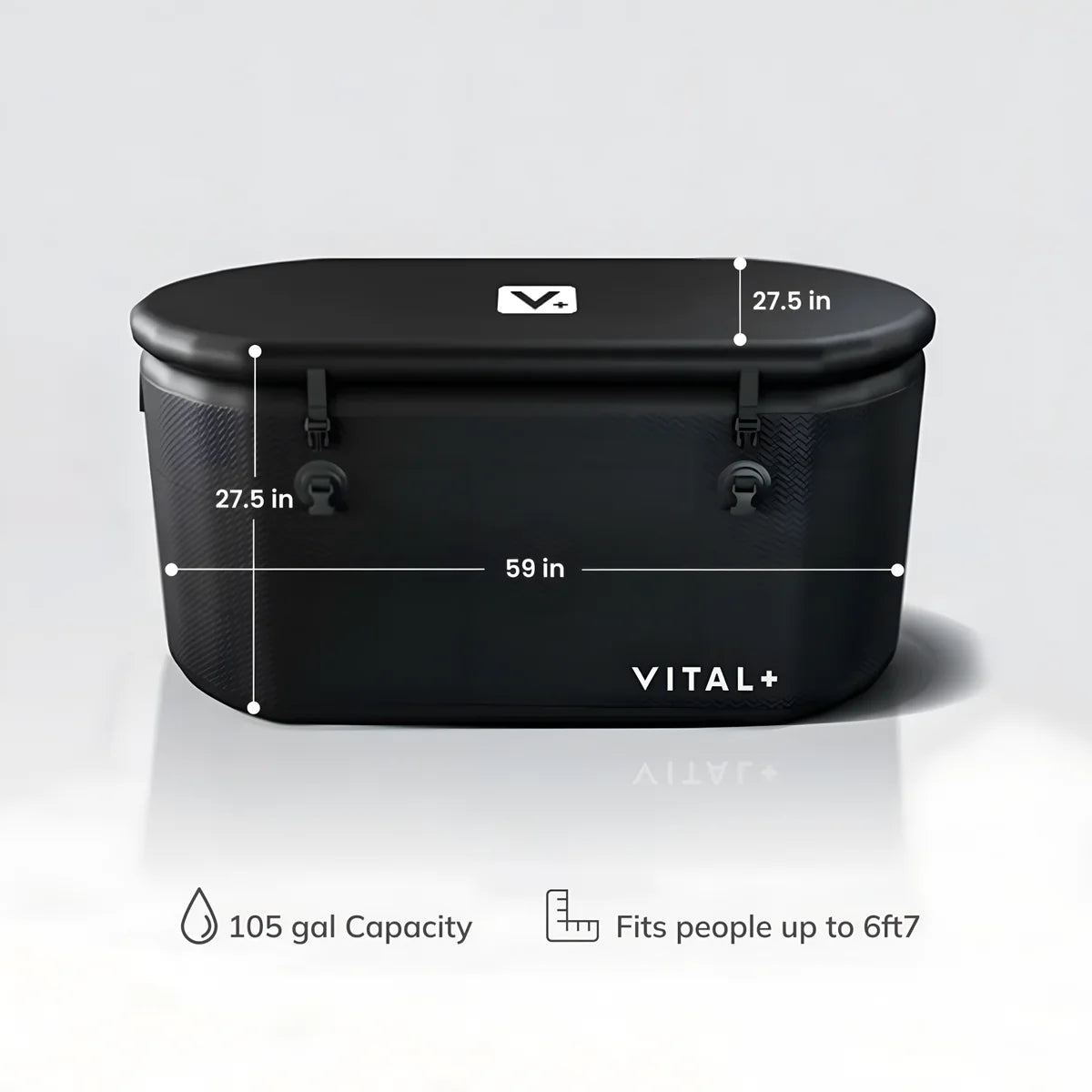 Vital+ Cold Plunge Pro with Ultra X2 Chiller